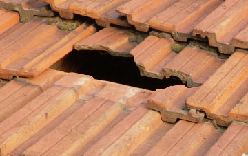 roof repair Dunks, Wrexham